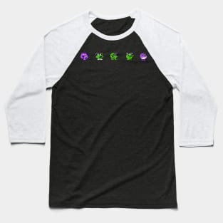 Troggles Lineup from Munchers Series Baseball T-Shirt